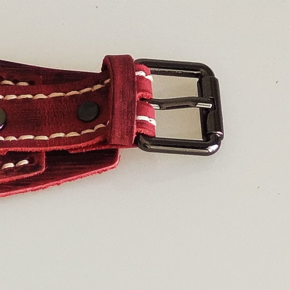 ✨✨BRAND NEW Punk Style Vintage Handmade Leather Watch - Picture 6 of 9